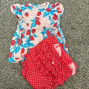 Peplum set